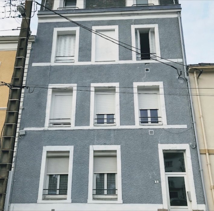 Façade d’immeuble après rénovation